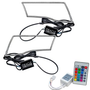 Dodge Ram Sport Headlight Halo Kit - ORACLE Lighting - LED, ColorSHIFT with Simple Controller - ColorSHIFT - `09-`18